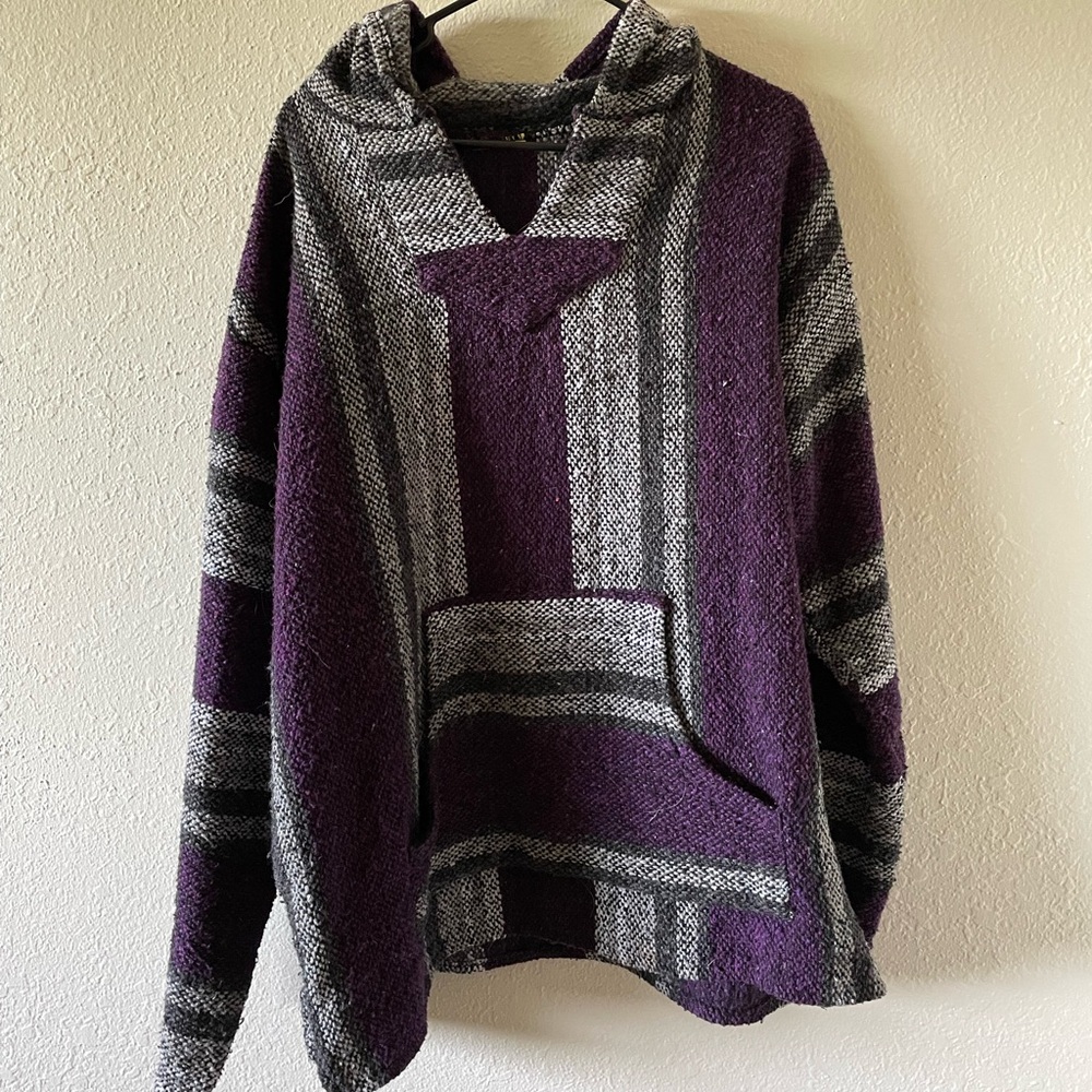 Purple Baja Hoodie